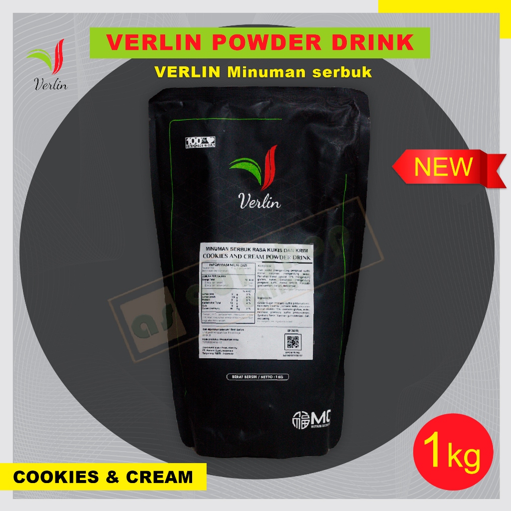 

MAR VERLIN POWDER DRINK 1 KG BUBUK MINUMAN VERLIN