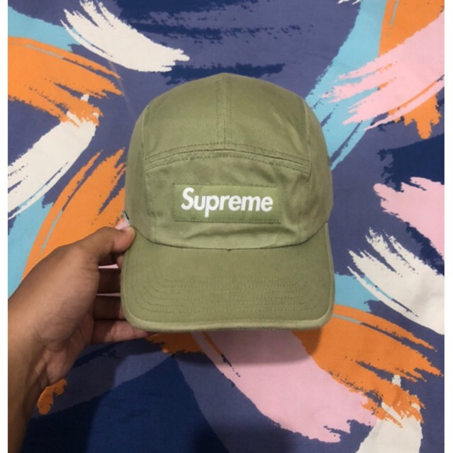 Topi second Supreme 5 panel sagee made usa