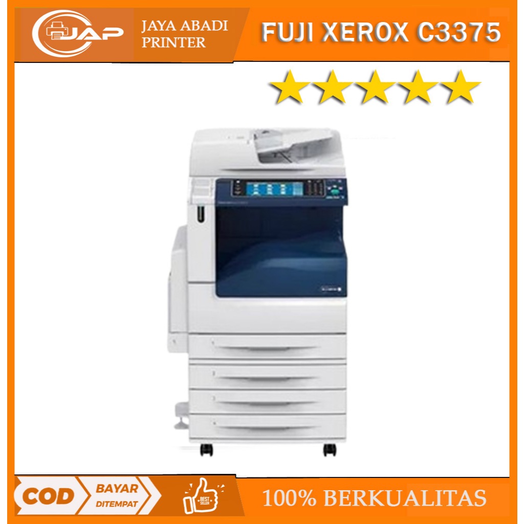 Printer Fuji Xerox Apeosport-V C3375 Full Color Multifungsi Bisa Ukuran Kertas A3+