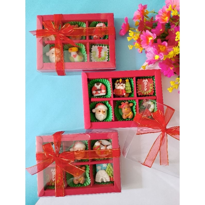 

hampers natal mini isi 6 chocolate