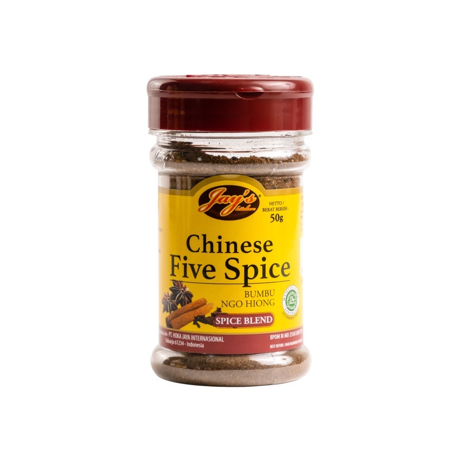 

Jay's Chinese Five Spice 50gr – Jays Bumbu Ngo Hiong
