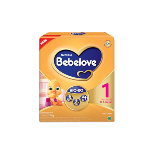 

BEBELOVE 1 200 gr | Susu Bubuk Formula Bayi Usia 0-6 Bulan
