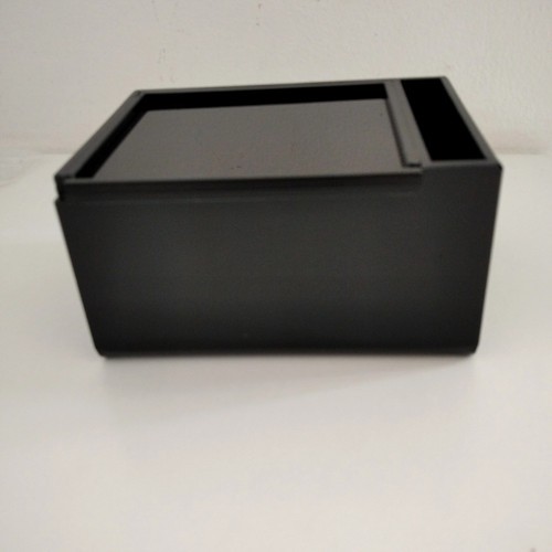 

Acrylic / Akrilik Box Sliding Hitam + Bening 2mm (30cm x 40cm x 6cm)