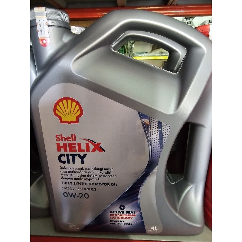 Shell Helix City OW-20 (4L) 0li Mobil | DI JAMIN KEASLIAN NYA