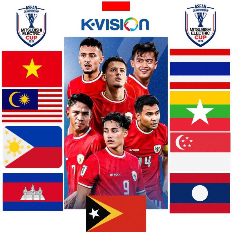 Paket Timnas Kvision Asean Mitsubishi Cup 2024 Kvision Nex Parabola Championship Kvision Bromo Gol G