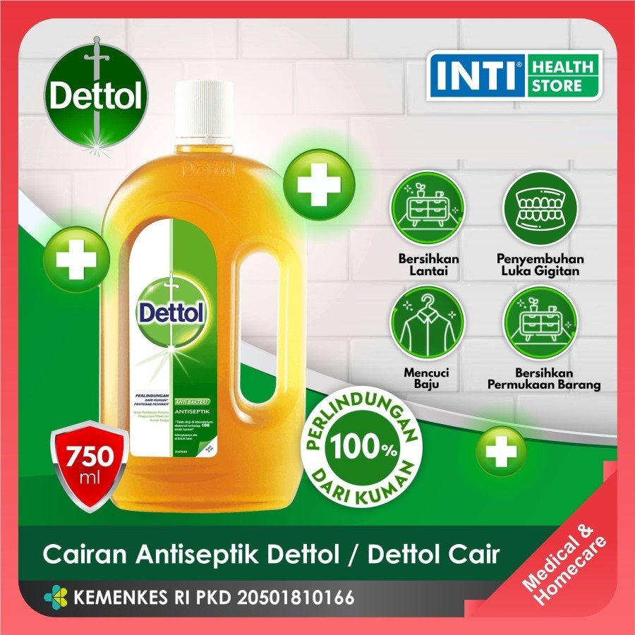 Dettol | Antiseptik Dettol | Cairan Antiseptik | Dettol Cair | Dettol Antiseptik Cair