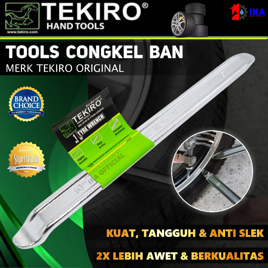 TEKIRO Congkelan ban 10" inch / congkel ban / Cukit ban / alat buka ban Congkelan ban tekiro