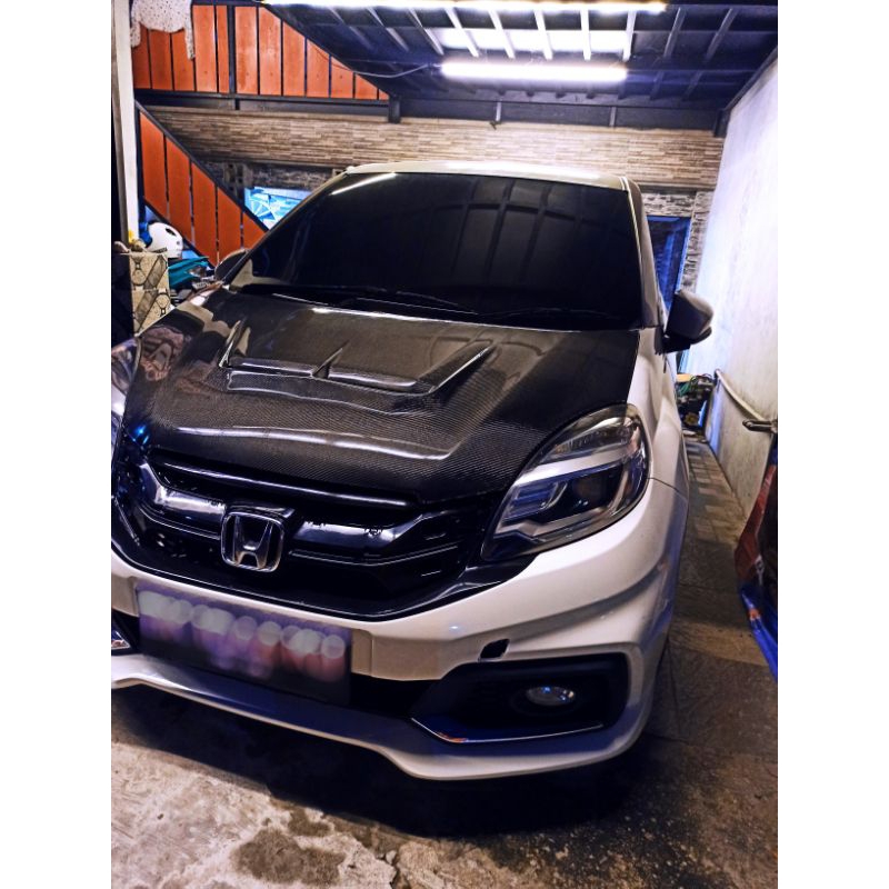 Kap Mesin Carbon Hood Honda Mugen karbon Brio RS Brio E Satya Old Mobilio Old Not Jazz Freed City Ci