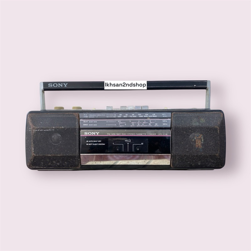 Radio Tape Compo Sony boombox