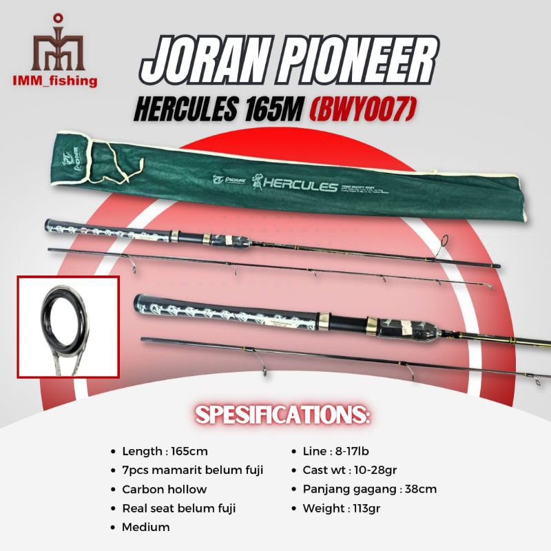 JORAN PIONEER HERCULES | Tongkat Pancing | Fishing Rod