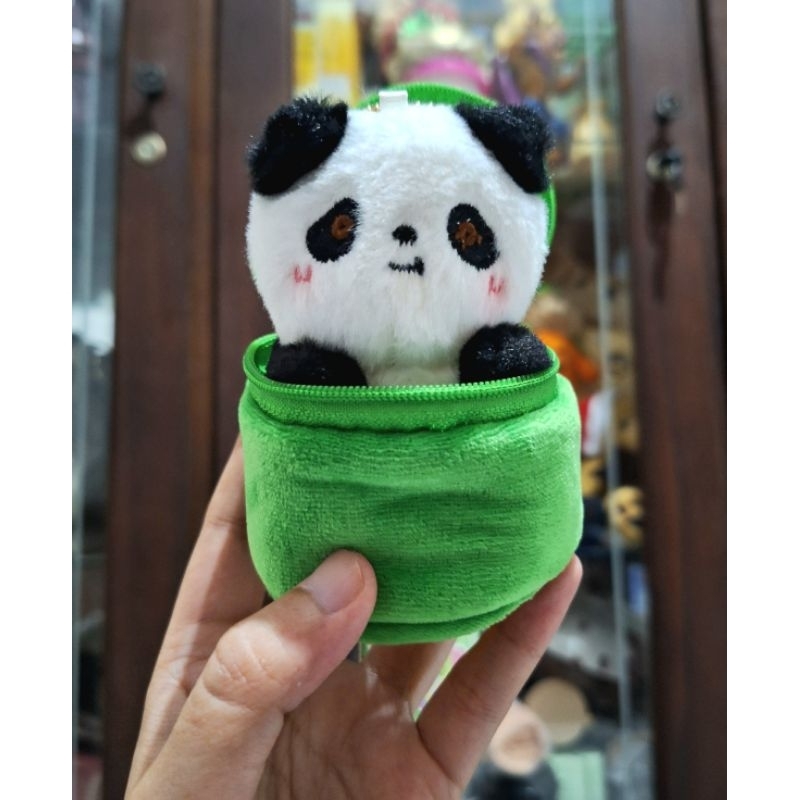 Gantuntungan Kunci Panda in Bamboo/Boneka Cute Panda