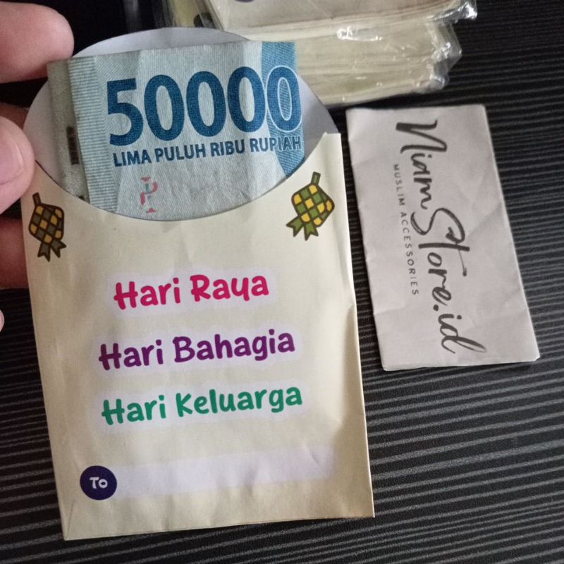 

Beli 3pc Harga 3.500/pc | Amplop Lebaran Medium - ALM