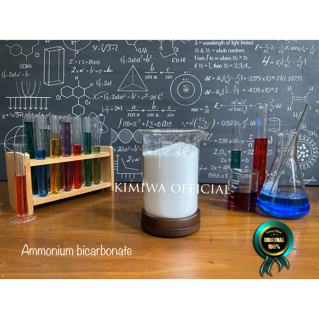 

Ammonium Bicarbonate / Amoniak bubuk/ Amoniak / Amuniak - 1 Kg (ORIGINAL)