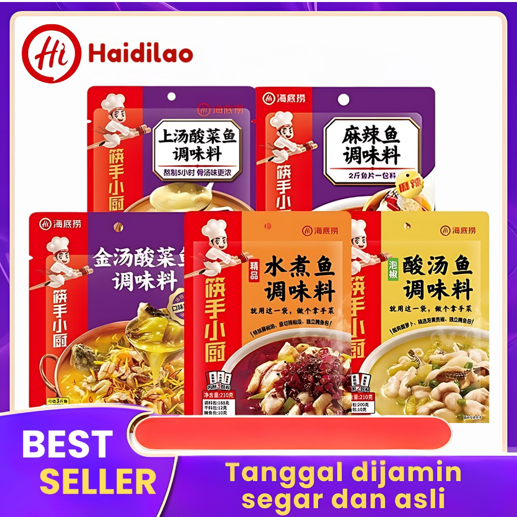 

Haidilao bumbu sop ikan asinan ikan rebus premium bumbu sop asam lada ikan rebus distribusi dan grosir