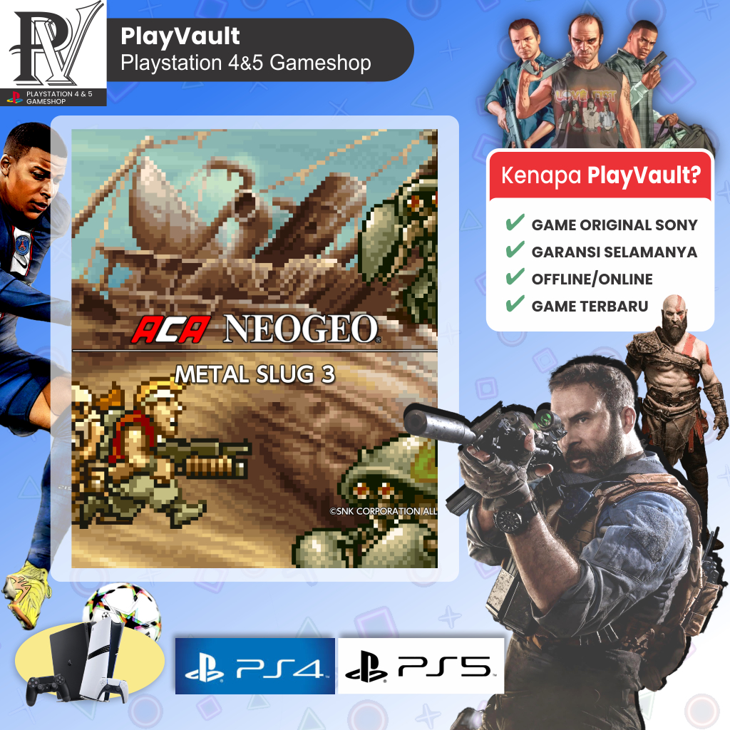 Metal Slug 3 Neo Geo PS4 PS5