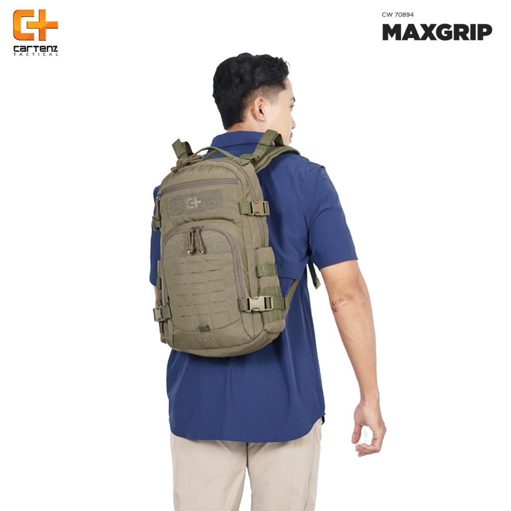 Tas Ransel Pria Cartenz Tactical Maxgrip