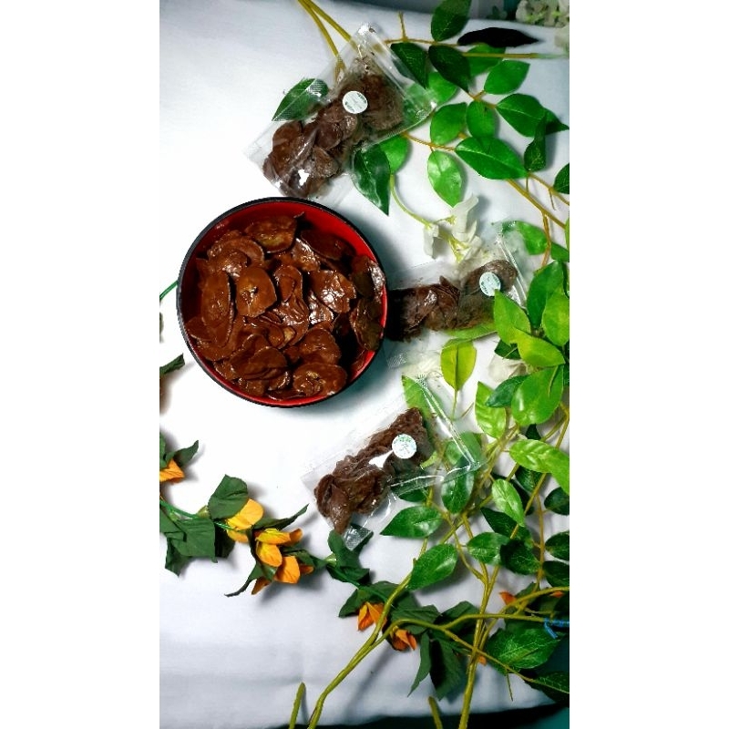 

keripik pisang coklat lumer