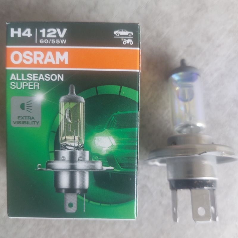 Bohlam Lampu Utama Depan Xpander Mirage Ertiga Swift Splash Baleno APV Spin Orlando OSRAM H4 All Sea