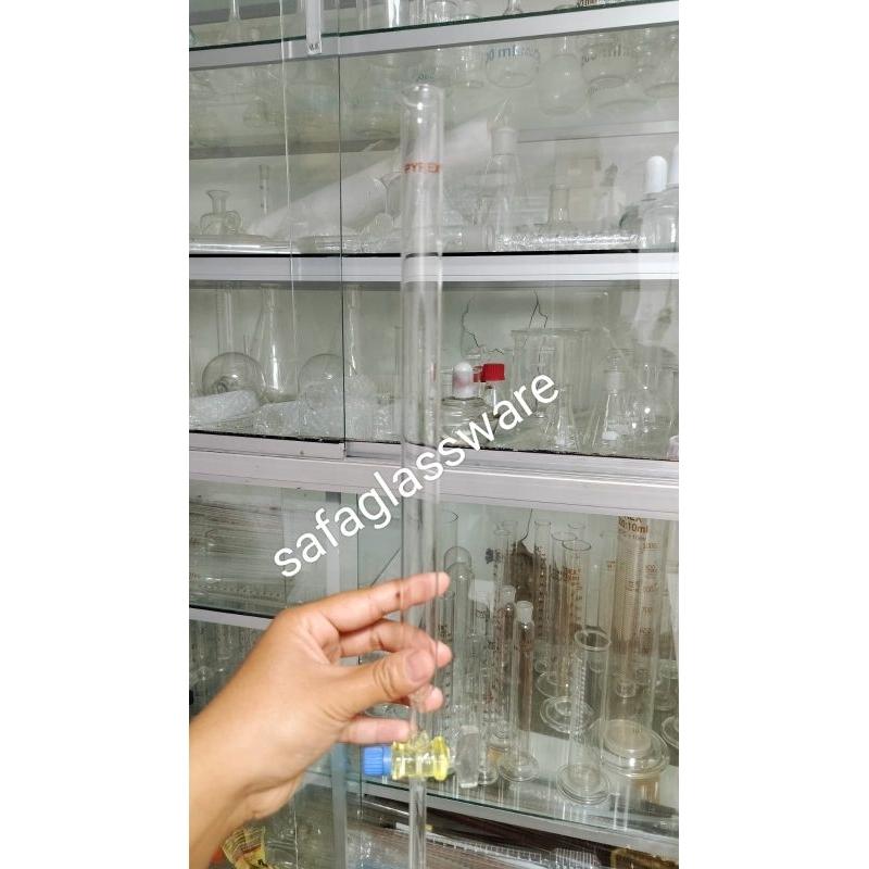 Kolom Kromatografi/Colom Kromatografi Pyrex Kran Glass