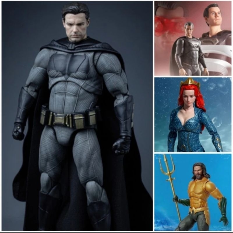 Fondjoy Toys DC Comic The Lost Kingdom Aquaman Mera Black Superman Figure