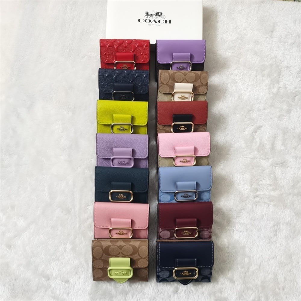 Coach CH151 CF855 CE671 CF473 CJ688 CL655 CH387 CJ690 CF472 Wallet Women Purse Dompet151 855 671
