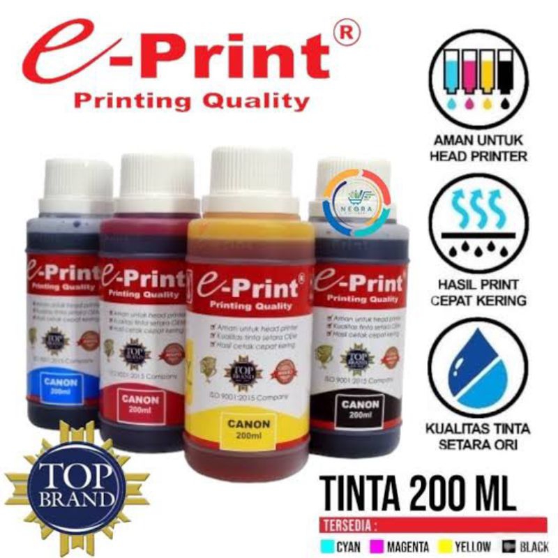 Eprint Tinta Printer untuk Canon 200 ml