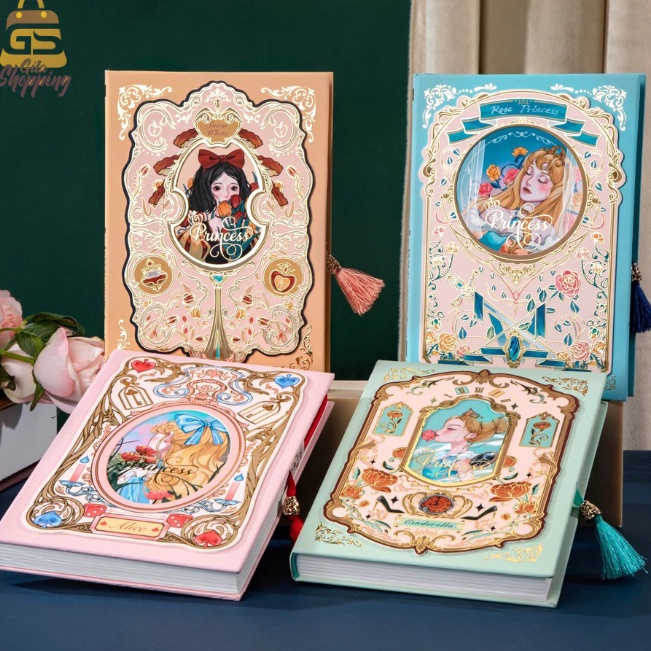 

KODE CAZKH Buku Notebook Diary Princess Buku Diary Jurnal agenda Buku tulis 728