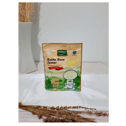 

TOTOLE Kaldu Jamur Halal Vegetarian Mushroom bouillon 50 Gr Repack