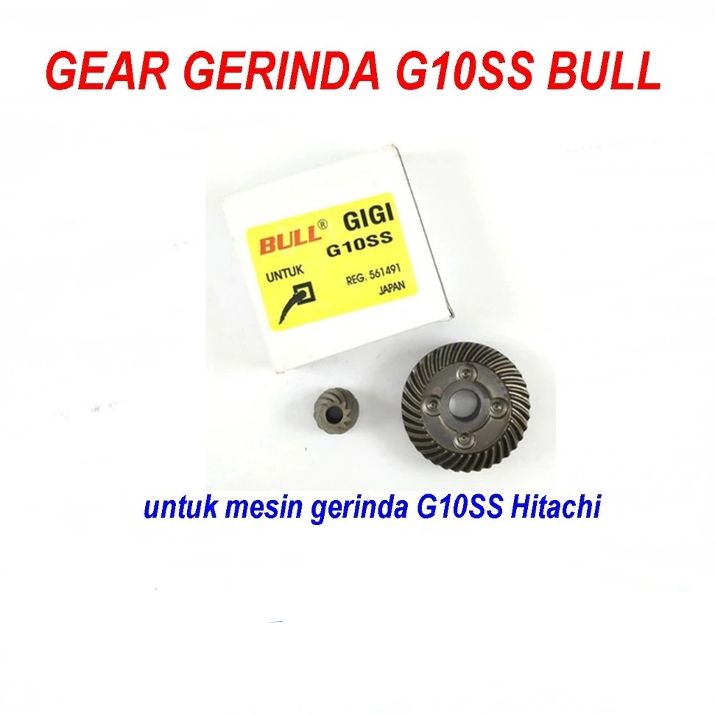 Gear Gerinda Hitachi Gigi Gurinda Gear Nanas Grinda Hitachi G10SS G 10SS BULL