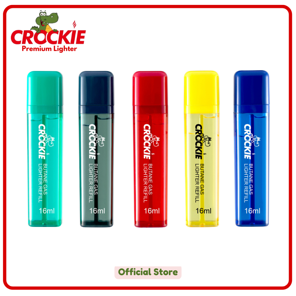 Crockie Refill Gas Butane Pemantik Korek Api - 1 Pcs