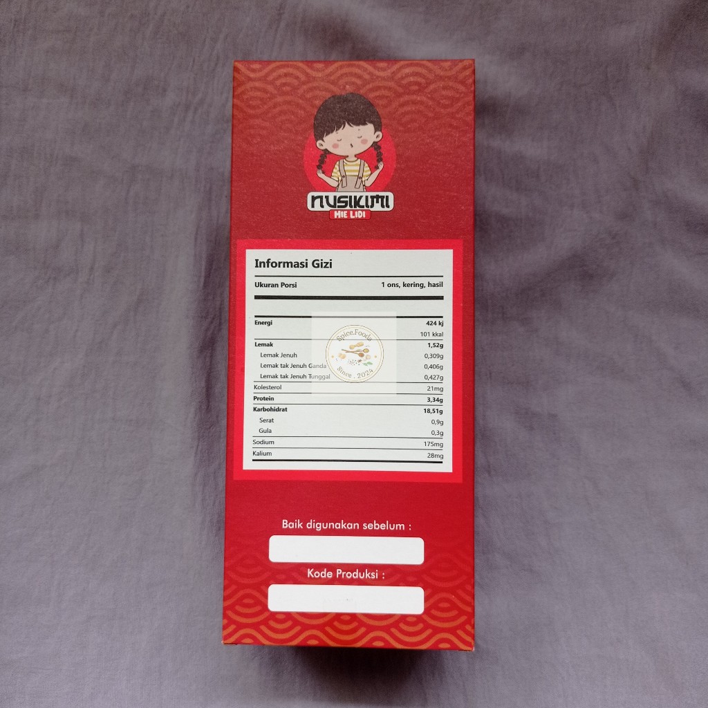 

RB22 NUSIKIMI Mie Lidi 1 Pack / snack / makanan ringan / mie lidi 1 dus / mie lidi variant rasa