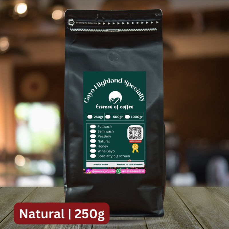 

kopi arabica natural gayo 250g