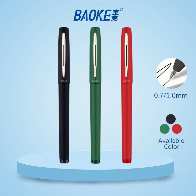 

BAOKE Pulpen Gel // Gel Pen Antibacterial 0.7mm Tinta Hitam Pena Kapasitas Besar PC5688 1Pcs