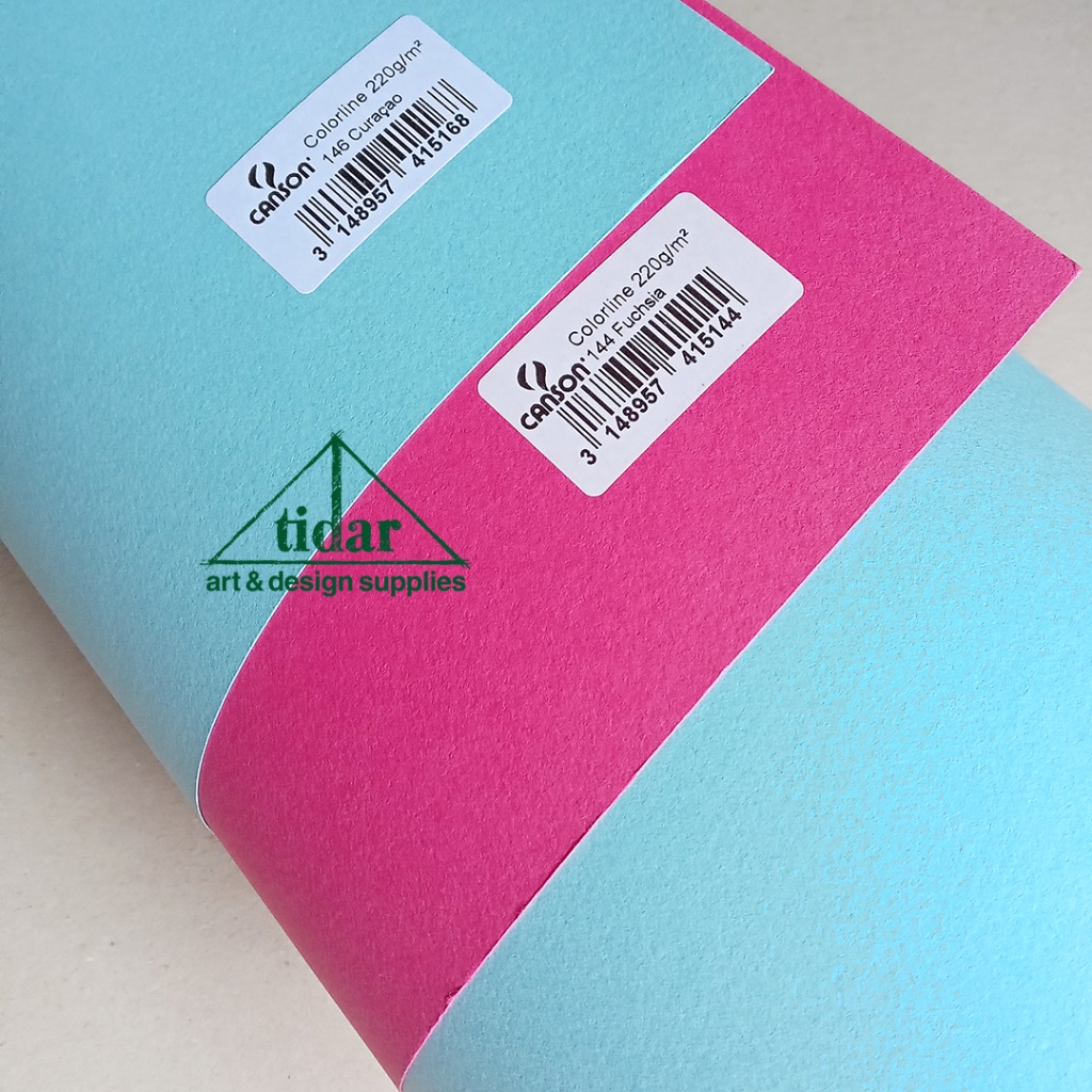 

Canson Colorline Paper 220 gsm 50 x 70 cm - Kertas Karton Gambar Tekstur Warna Warni (Jasa Kirim Reguler)