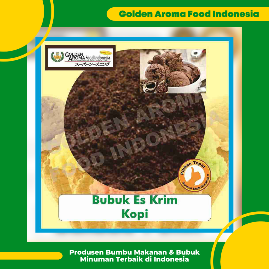 

Bubuk Es Krim Rasa Kopi 1 Kg l Serbuk Ice Cream Powder Coffee 1Kg Eskrim Kiloan Bahan Instan Premix Soft Hard Gelato Murah Enak Terbaik GAFI Jual Instant Suntik Tempat Terdekat Harga Bukan Mr Cool Haan Pondan Frizco Camelo Aice Walls Diamond