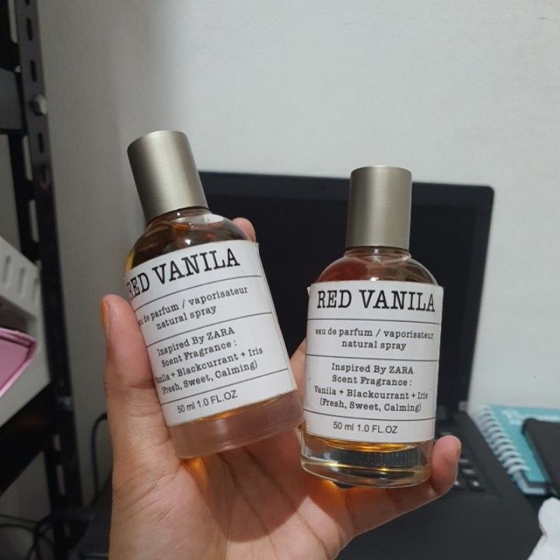 

PARFUM ZARA RED VANILLA 50ML (8-12 jam)
