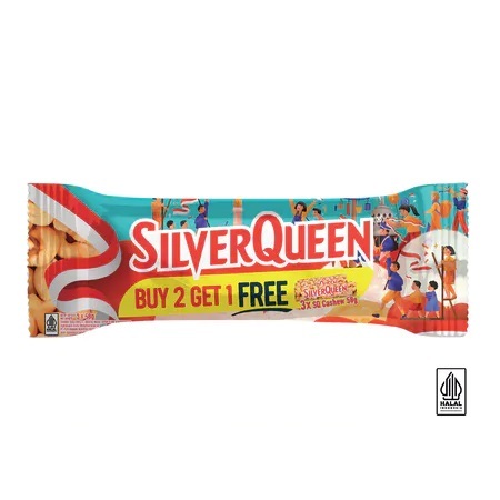 

Silver Queen Cashew Buy 2 Get 1 ( 3 x 55 g )