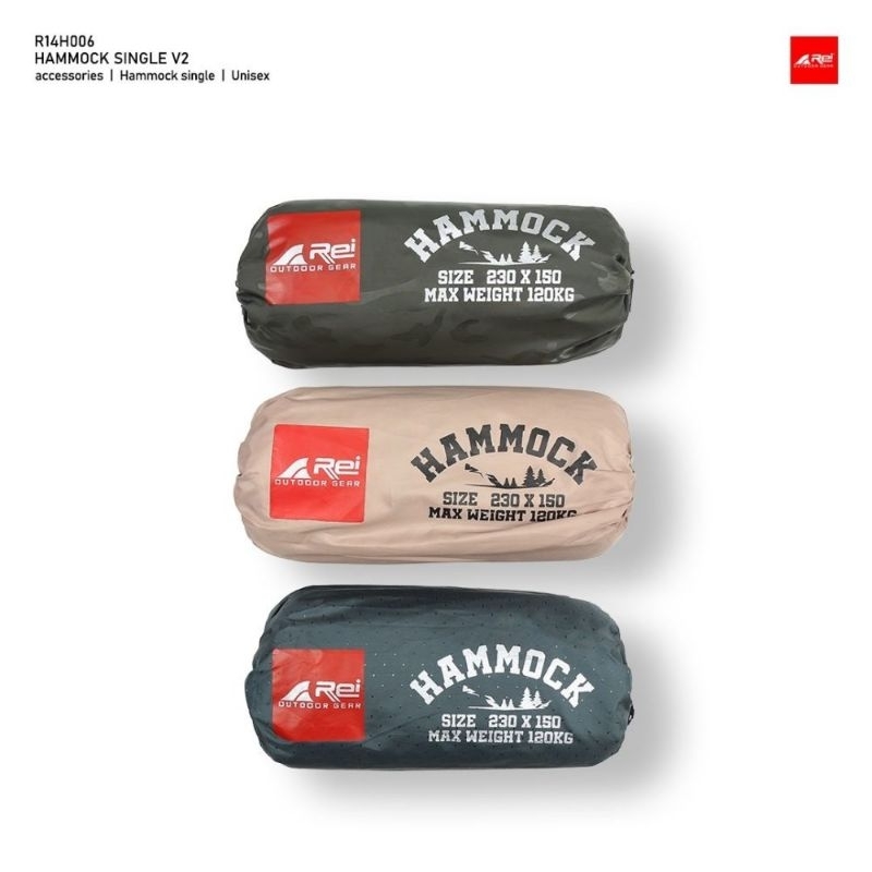 HAMMOCK AREI SINGLE V2 ORIGINAL TERBARU