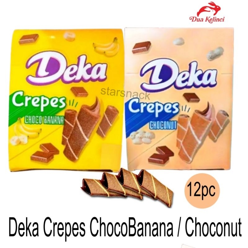 

Deka Crepes Wafer isi 12 bj/kotak