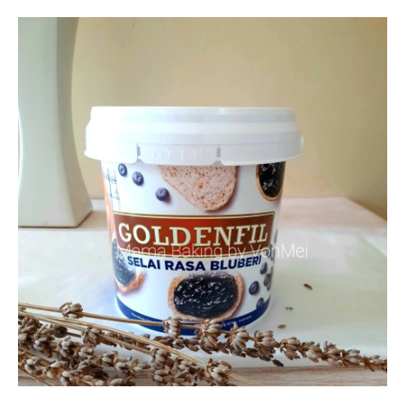 

GOLDENFIL Bluberi Selai Isian Blueberry Jam Filling Goldenfil 500g Rep