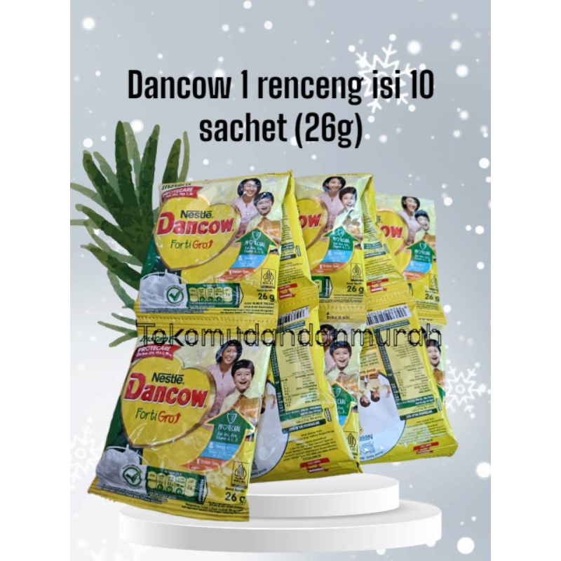 

Dancow FortiGro 1 renceng isi 10 sachet (26g)