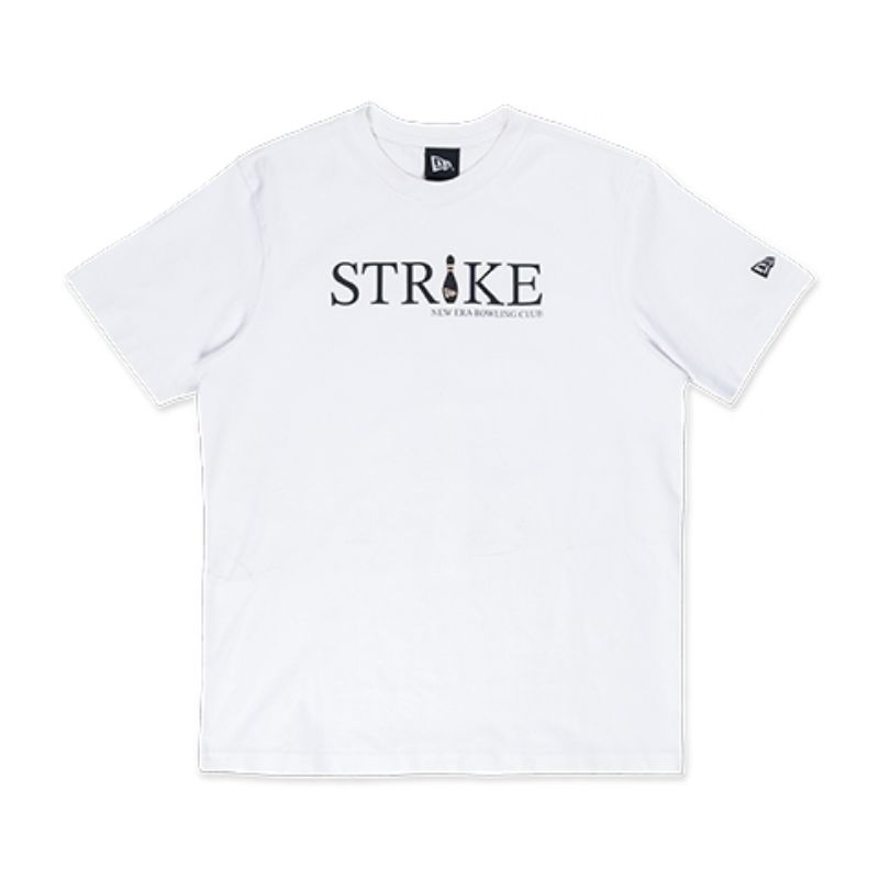 T-Shirt New Era Cap Bowling Club White Original