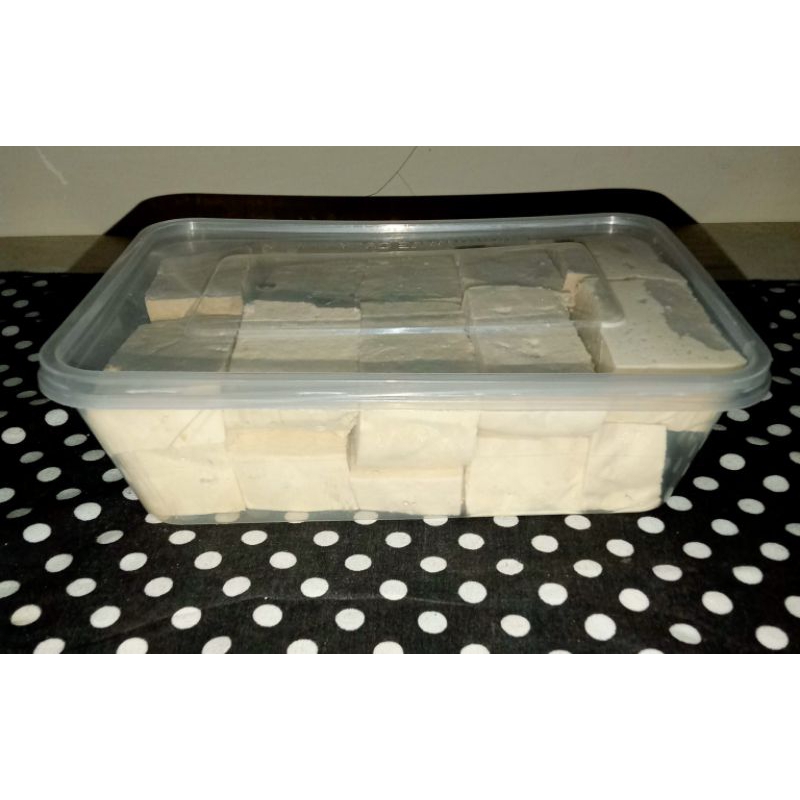

tahu susu homemade