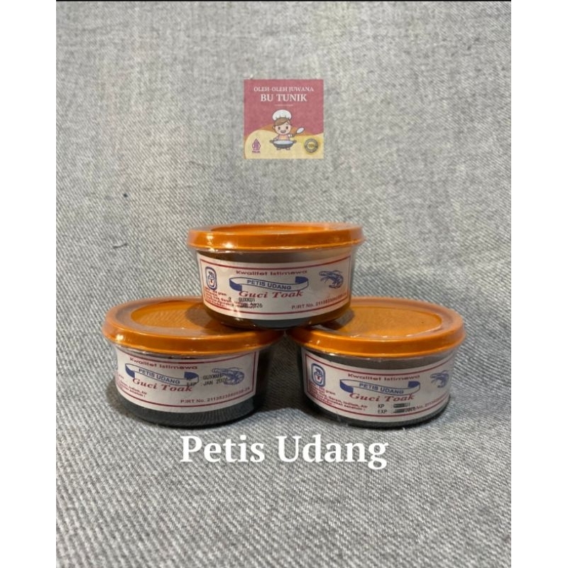 

Petis Udang 250 gram, asli bahan udang dari Tuban