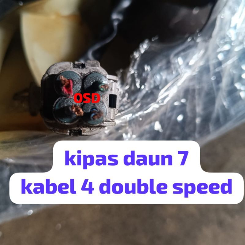 extraFan karimun daun 7 double speed 4kabeL original
