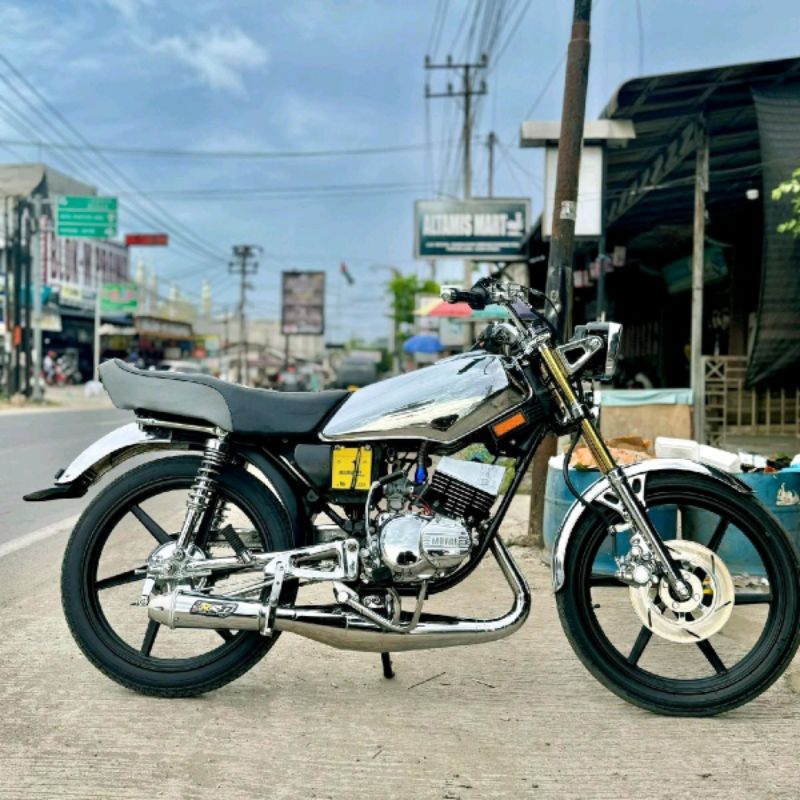 Knalpot rx king kolong japstyle chrome knalpot rxking medan kolong medan kolong rxking medan knalpot