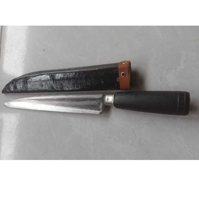 Pisau Daging / Pisau Sembelih Kambing / Pisau Skin Plat Baja Super Tajam