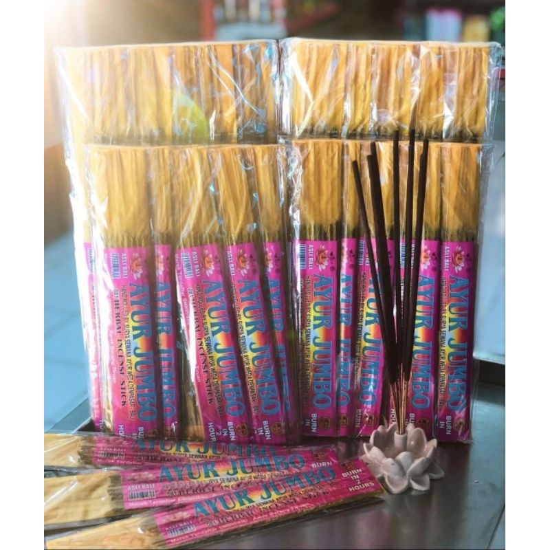 Hio Harum Dupa Ayur Jumbo Basah/ Menyala 2Jam/aromatherapy/meditasi