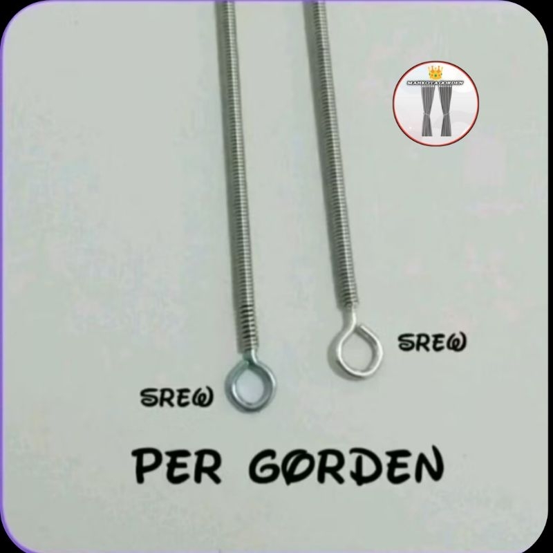 kawat gorden kolong dapur/per gorden /per serbaguna/kawat spiral/kawat gorden