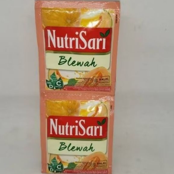 

Nutrisari Minuman Serbuk Rasa Blewah 1 renceng isi 10 sachet